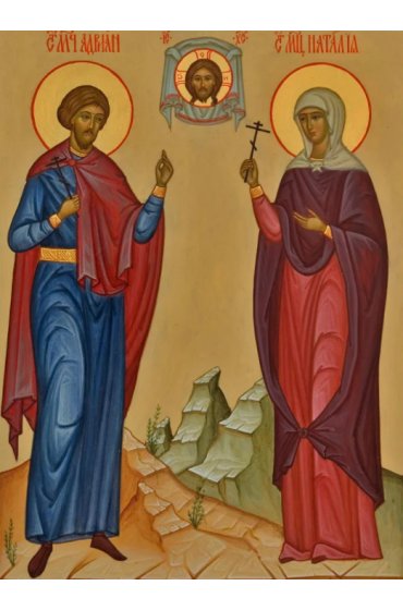 Икона Адриан и Наталья, арт ОПИ-1680