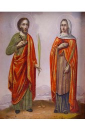 Икона Адриан и Наталья, арт ОПИ-1681