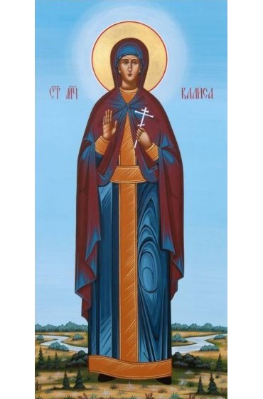 Икона Калиса мученица, арт ОПИ-1694