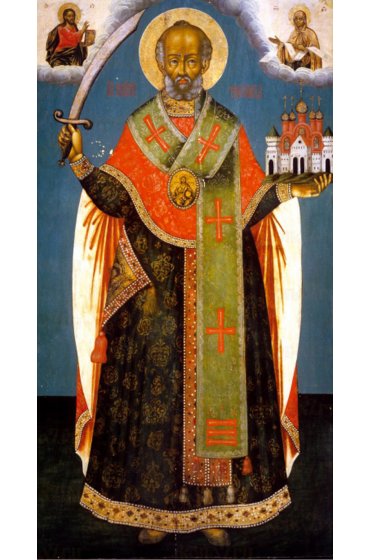 Икона Николай Можайский, арт ОПИ-1708