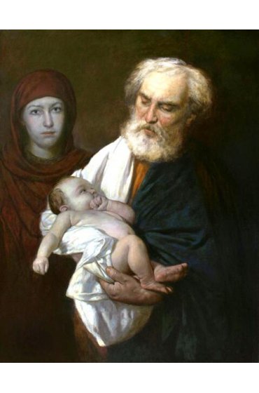 Икона Симеон Богоприимец, арт ОПИ-1717