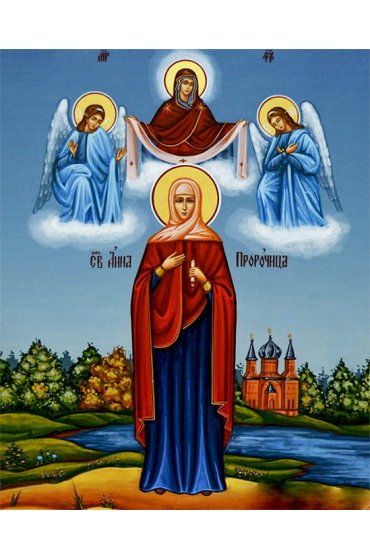 Икона Анна Праведная, арт ОПИ-1758