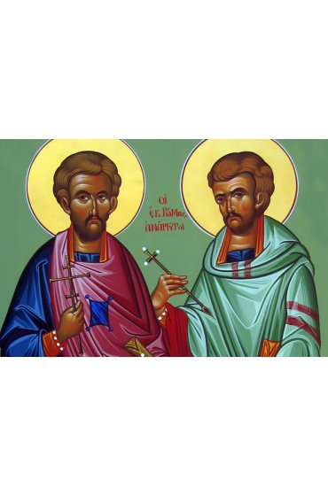 Икона Косьма и Дамиан, арт ОПИ-1781