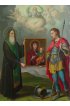 Икона Авраамий и Меркурий Смоленские, арт ОПИ-1815