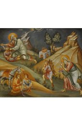 Икона Авраам и Исаак писаная, арт ИР-1485