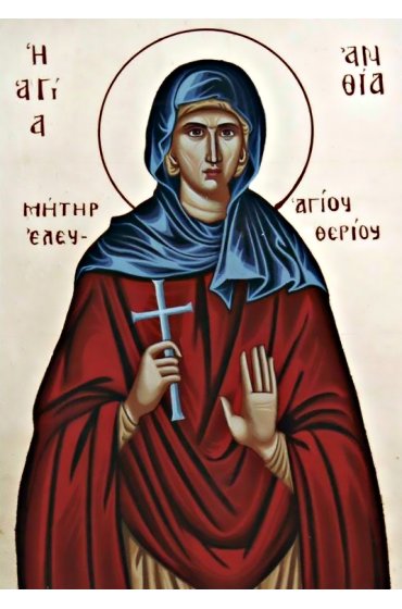 Икона Анфия Римская писаная, арт ИР-1496
