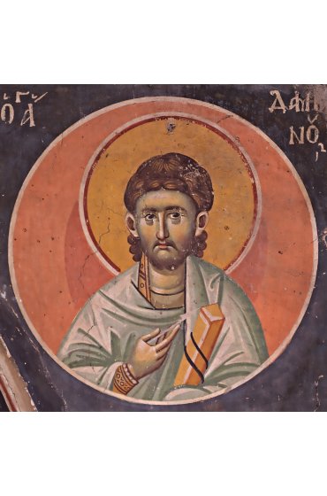 Икона Дамиан Римский (копия старинной), арт ОПИ-1942