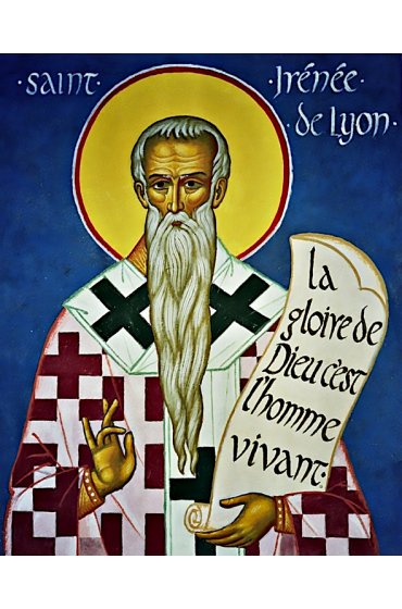 Икона Ириней Лионский (копия старинной), арт ОПИ-1966