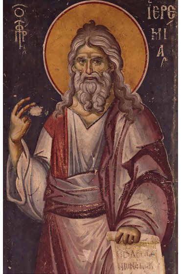 Икона Иеремия Пророк (копия старинной), арт ОПИ-1972