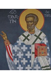 Икона Мартин Милостивый (копия старинной), арт ОПИ-1989