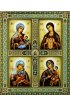 Икона Божьей Матери Четырехчастная, арт ОПИ-2041