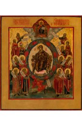 Икона Похвала Пресвятой Богородицы (копия старинной), арт ОПИ-2046