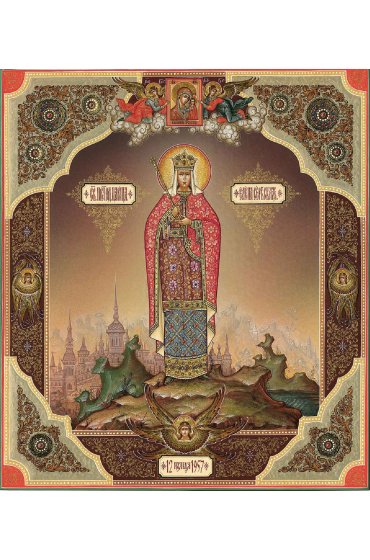 Икона Елена Сербская, арт ОПИ-2085