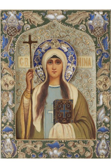 Икона Нина Грузинская, арт ОПИ-2106