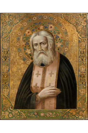 Икона Серафим Саровский, арт ОПИ-2116