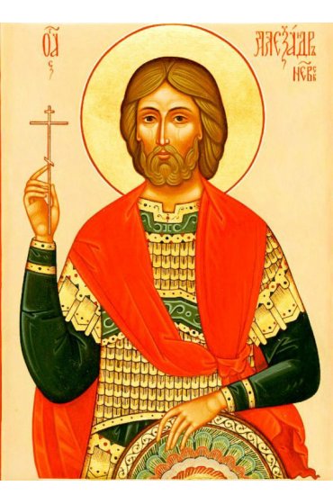 Икона Александр Невский, арт ОПИ-730