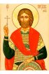 Икона Александр Невский, арт ОПИ-730
