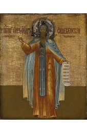 Икона Александр Ошевенский (копия старинной), арт ОПИ-747