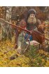 Икона Александр Пересвет, арт ОПИ-749