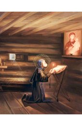 Икона Александр Свирский, арт ОПИ-754