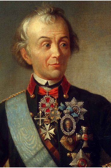 Икона Александр Суворов (портрет на дереве), арт ОПИ-774