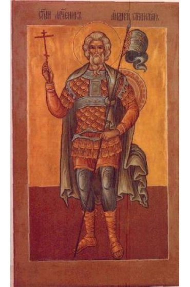 Икона Андрей Стратилат, арт ОПИ-903