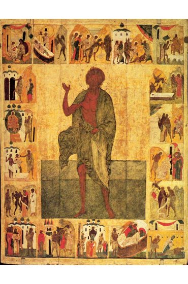 Икона Андрей Тотемский (копия иконы 16 века), арт ОПИ-906