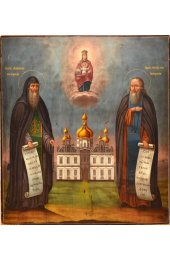Икона Антоний и Феодосий Печерские, арт ОПИ-929