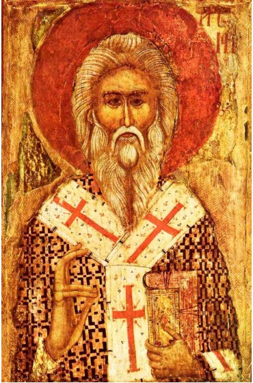 Икона Арсений Сербский (копия старинной), арт ОПИ-959