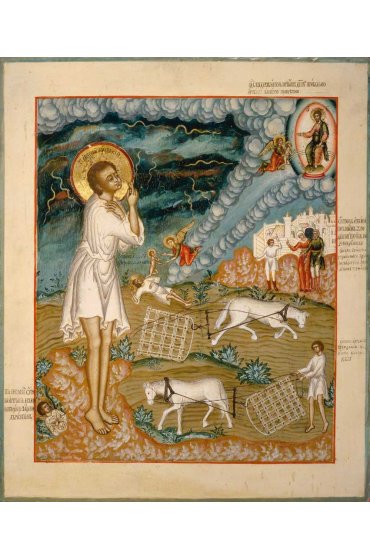 Икона Артемий Веркольский (копия иконы 18 века), арт ОПИ-968