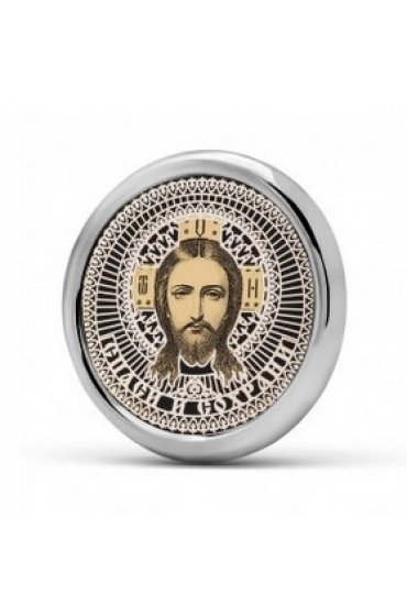 Икона Спаситель серебряная, арт прИ-131