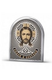 Икона Спаситель серебряная, арт прИ-136