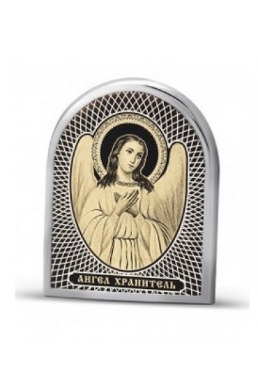 Икона Ангел Хранитель серебряная, арт прИ-142