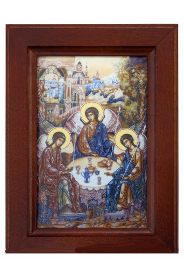 Икона Святая Троица 145 на 195 мм, арт АЛМи-41