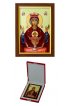 Икона Божьей Матери Неупиваемая чаша 120 на 170 мм, арт АЛМи-46