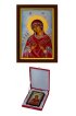Икона Божья Матерь Семистрельная 145 на 195 мм, арт АЛМи-50