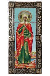 Икона Валерия (Калерия) Кесарийская (Палестинская) ростовая мерная, арт БИК-014