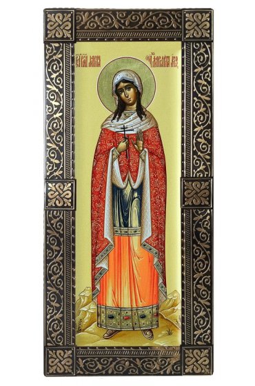 Икона Марина (Маргарита) Антиохийская ростовая мерная, арт БИК-016
