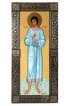 Икона Артемий Веркольский праведный ростовая мерная, арт БИК-033