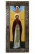 Икона Дионисий Глушицкий преподобный ростовая мерная, арт БИК-036