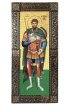 Икона Феодор Тирон ростовая мерная, арт БИК-038