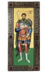 Икона Феодор Тирон ростовая мерная, арт БИК-038