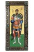 Икона Феодор Тирон ростовая мерная, арт БИК-038