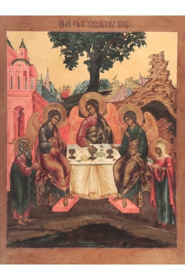 Икона Святая Троица, арт MSM-1402