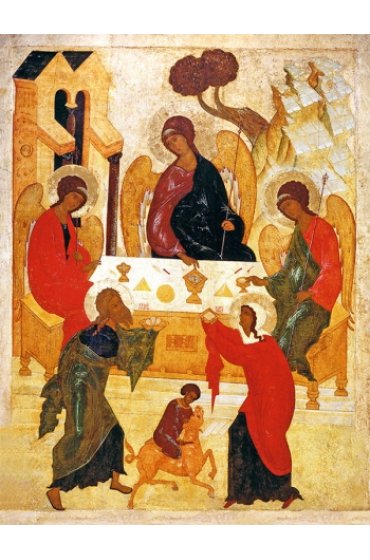 Икона Святая Троица, арт MSM-1404