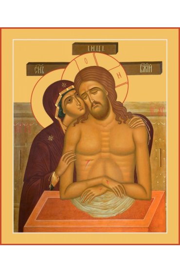 Икона Не рыдай Мене, Мати, арт MSM-4111