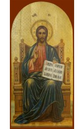 Икона Спас на престоле, арт MSM-4117 С-2-1