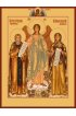 Икона Сергий Радонежский и Праведная Нонна Назианзская, арт MSM-4831