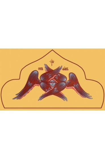 Икона Серафим Шестикрылый, арт MSM-6166
