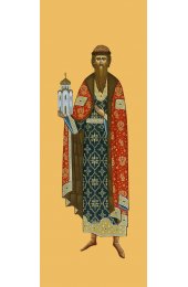 Мерная икона Всеволод Псковский Благоверный Князь, арт MSM-0176